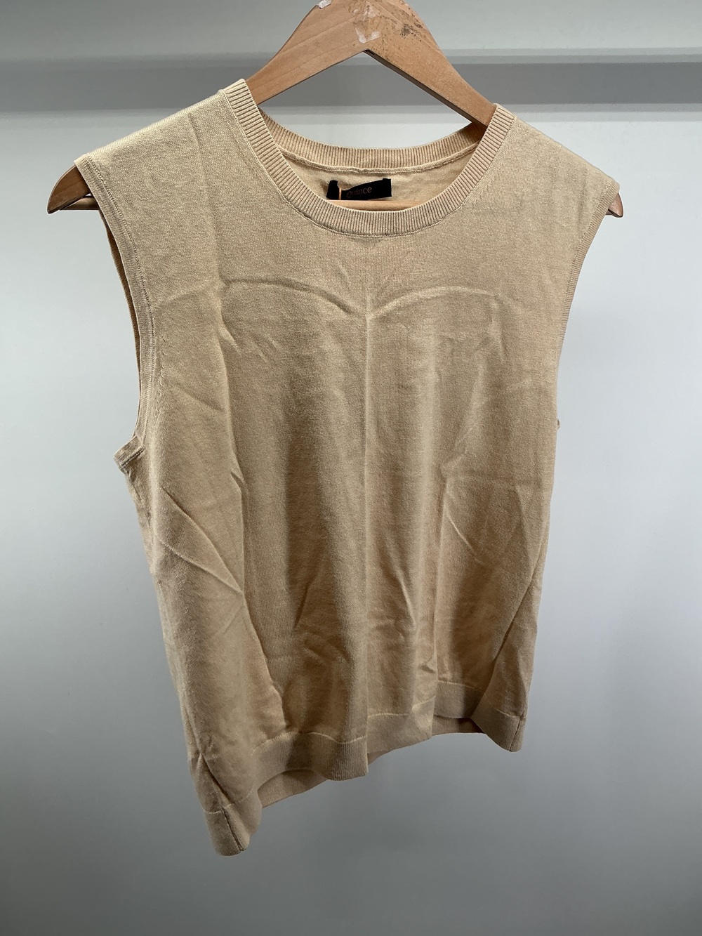 Lightweight Cotton Cashmere Sweater Tank